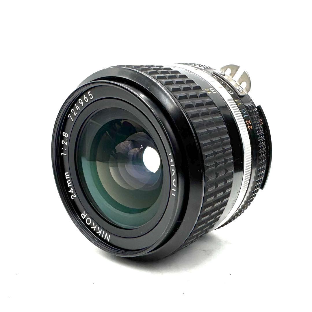美品 Nikon ニコン NIKKOR Ai-S 24mm F2.8