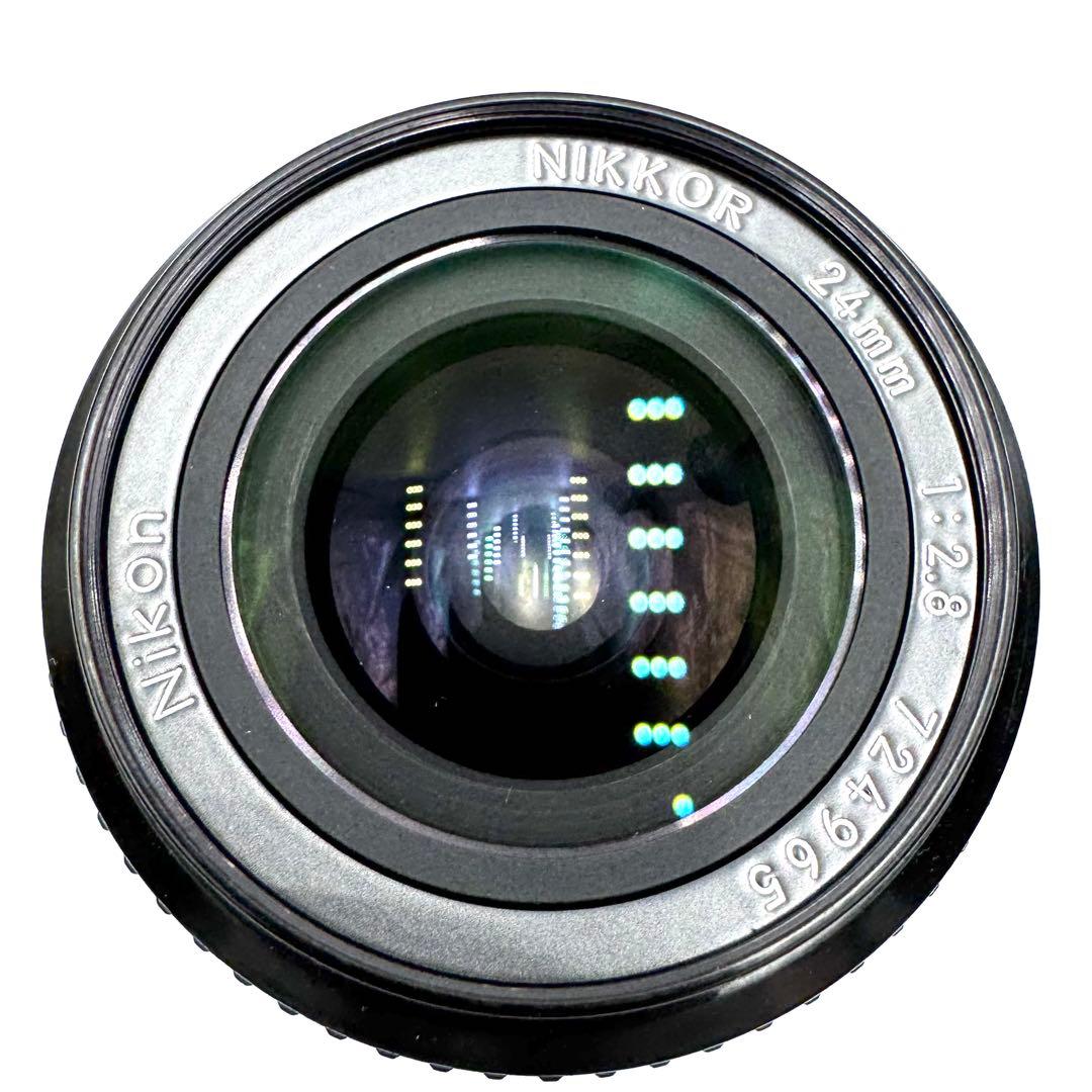 美品 Nikon ニコン NIKKOR Ai-S 24mm F2.8