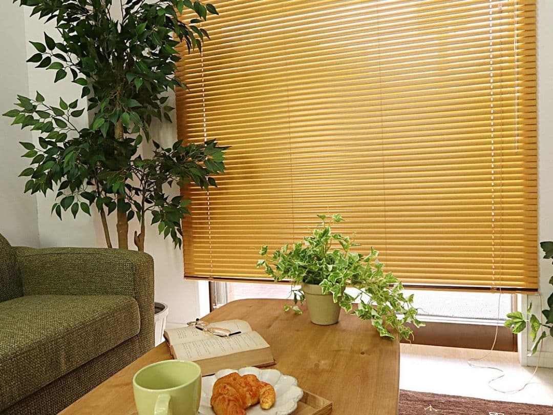 木調アルミブラインド 25mm スラット幅