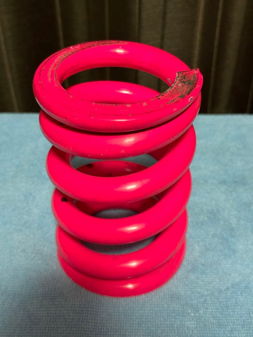 326POWER チャラバネ ID63 H140 32K ピンク 直巻スプリング