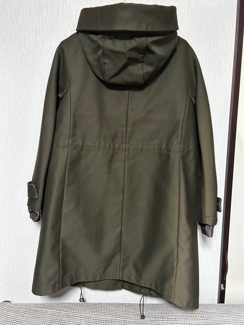 【P♡】Weekend MaxMara リアルファーベスト付きモッズコート