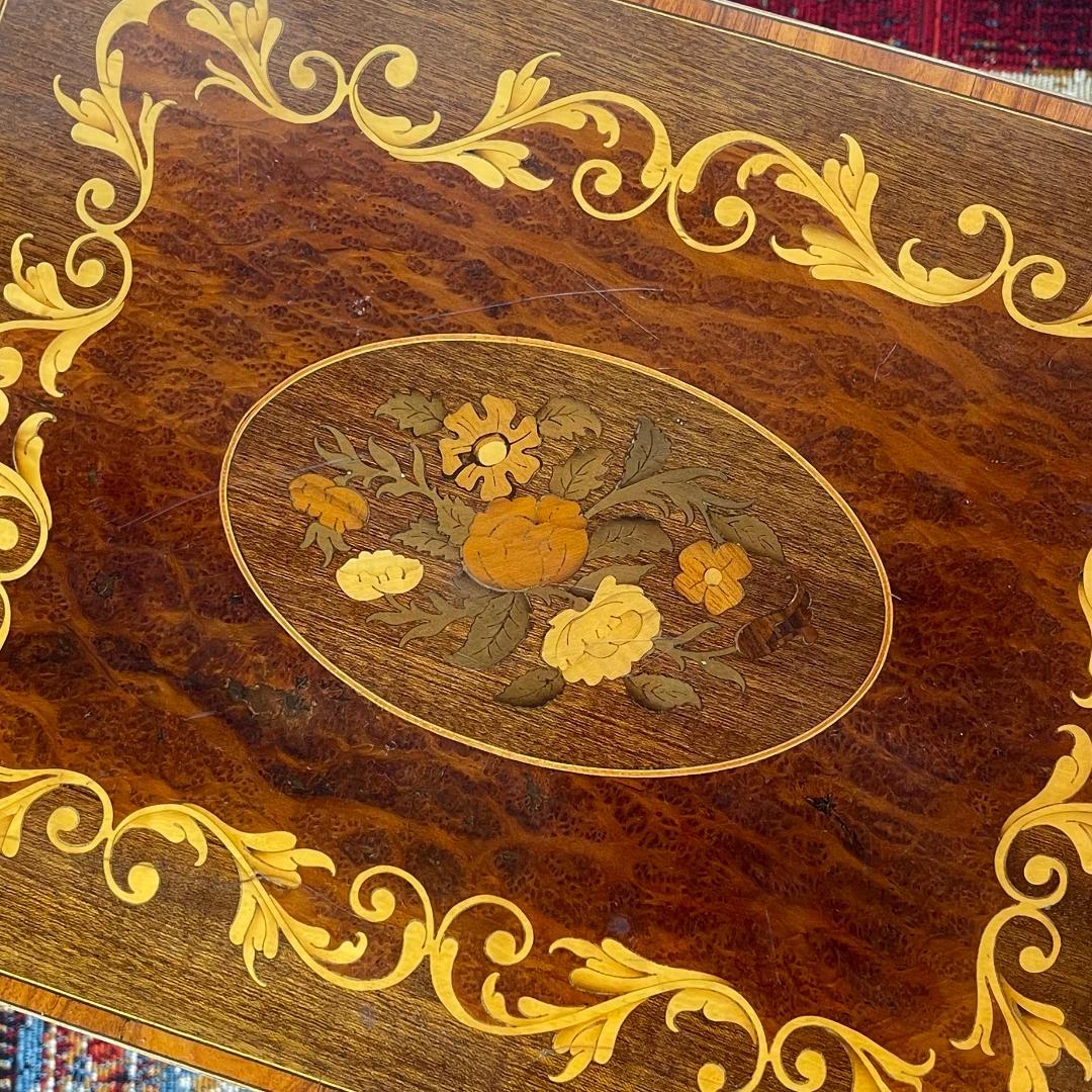 k*e様 REUGE イタリア製 オルゴール付き コンソールテーブル サイドテー