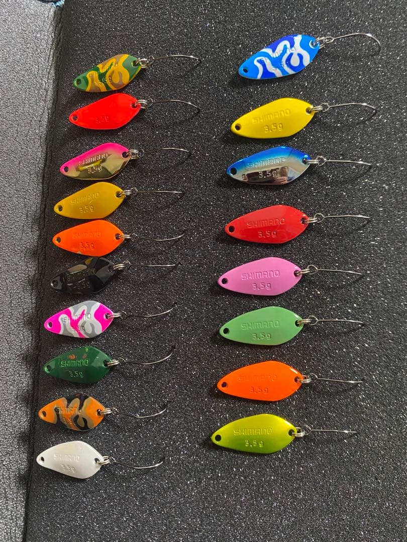 エリアトラウト用スプーン 180個 引退セット