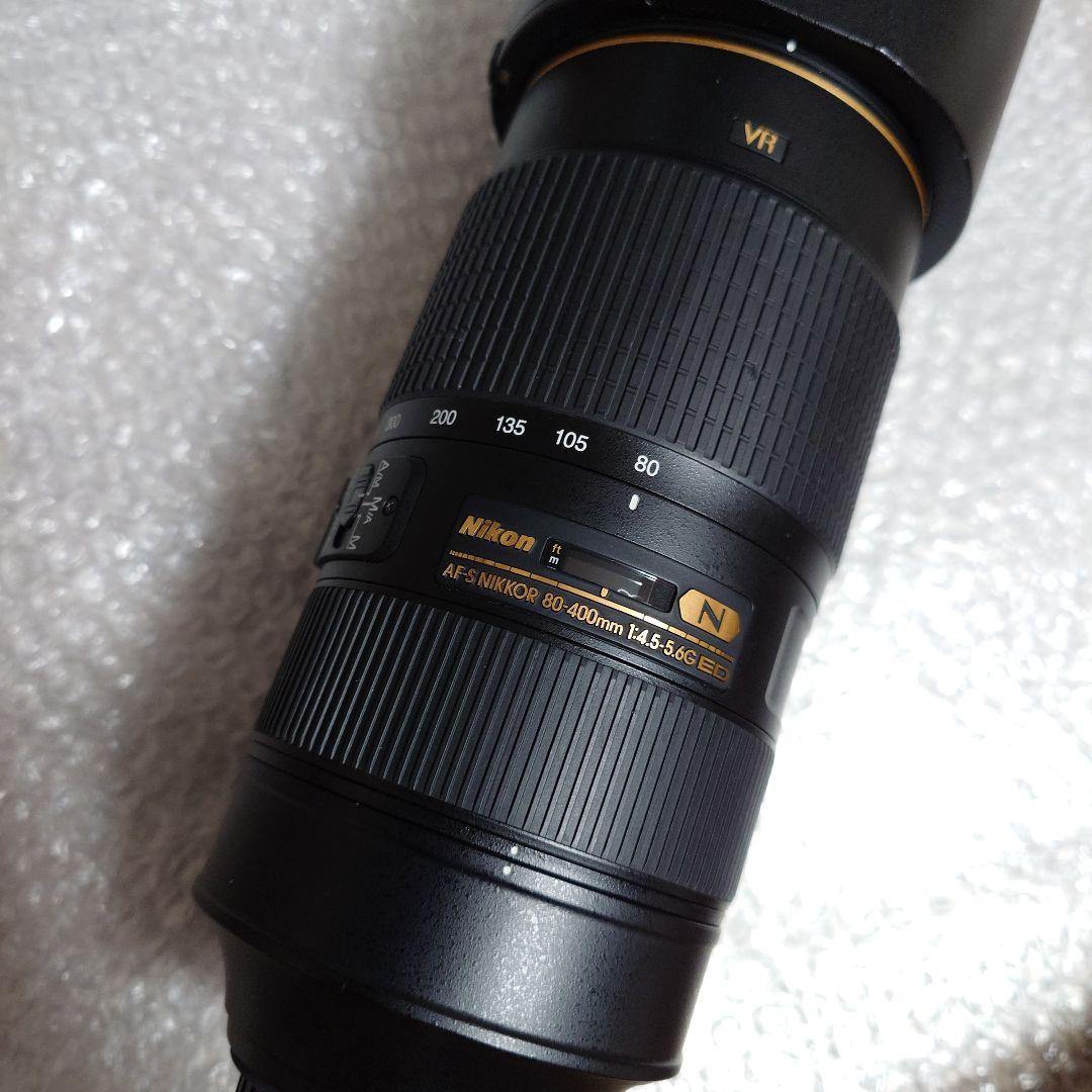 レンズ(ズーム) NikonAF-S NIKKOR 80-400mm f4.5-5.6G ED