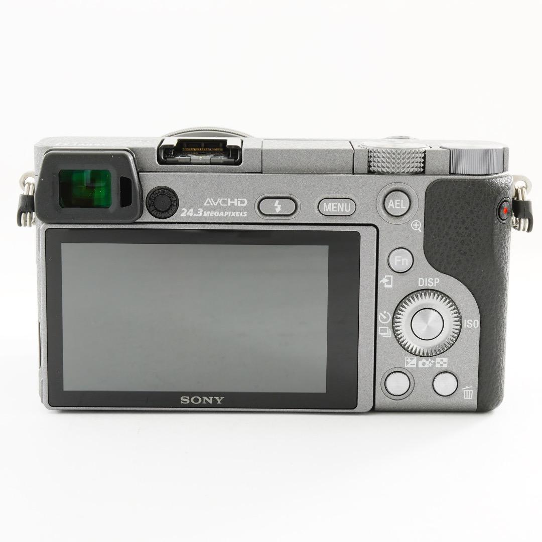 【希少色】SONY ミラーレス一眼 α6000 グレー SELP1650