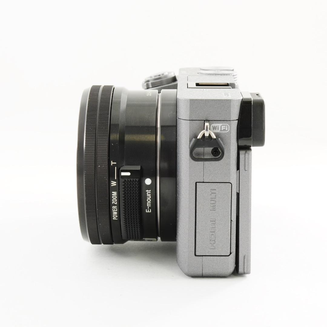 【希少色】SONY ミラーレス一眼 α6000 グレー SELP1650