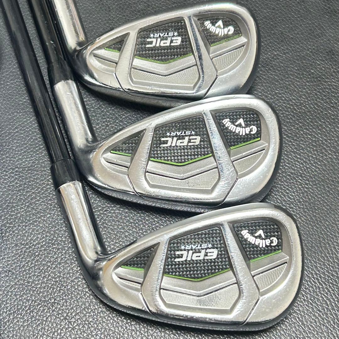 キャロウェイ EPIC STAR 2017 アイアン 7本 カーボンR 激飛び