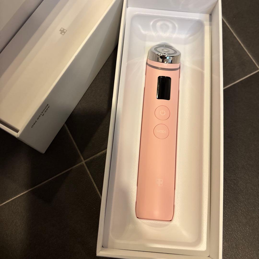 ピンク 美顔器 専用ケース付き