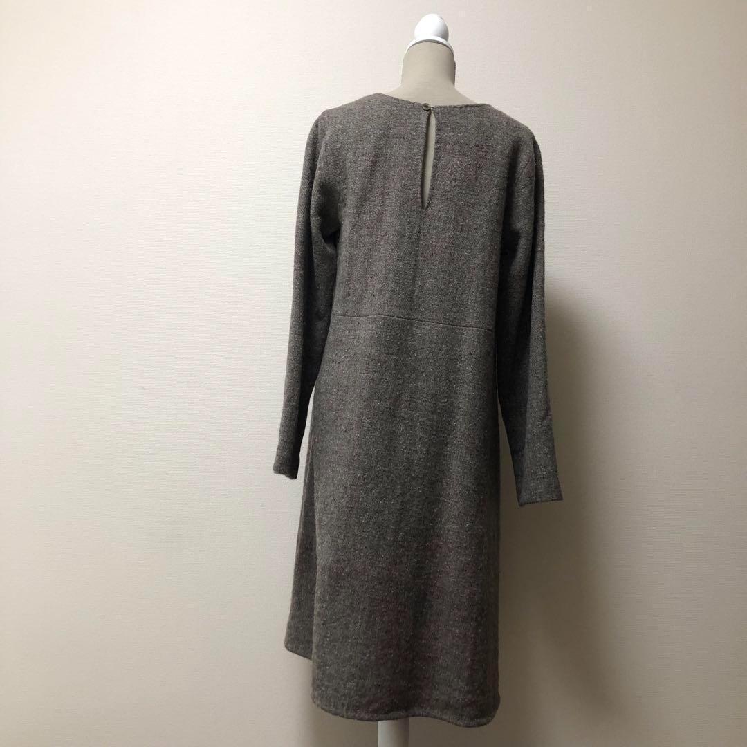 カディアンドコー★Khadi and Co★ワンピース★Aライン★ハンドメイド