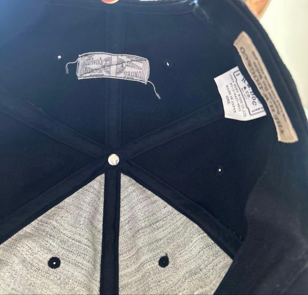 THE H.W.DOG&COキャップ 黒 完売品