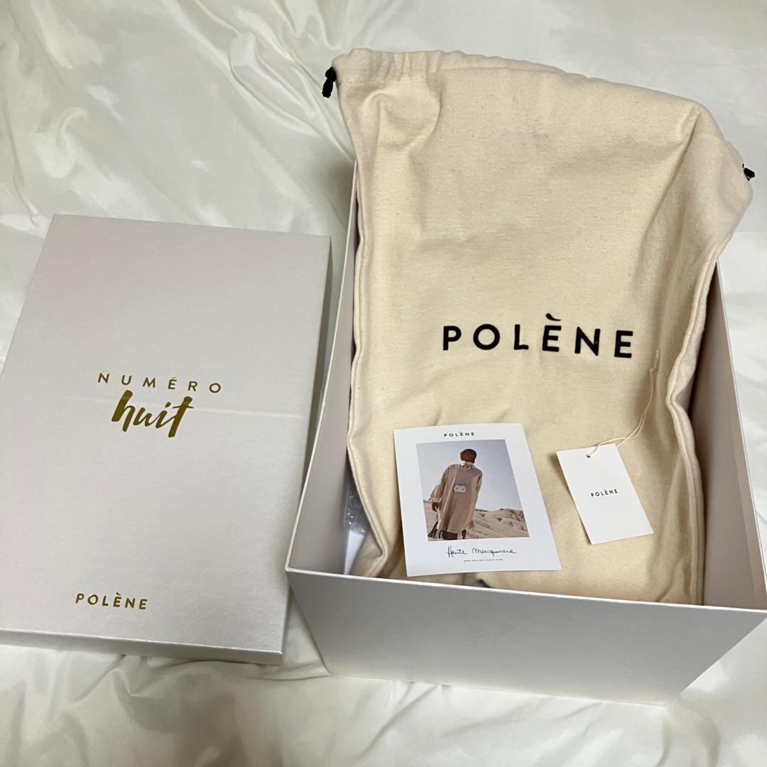 Polene ポレーヌ Numero Huit ヌメロ カヌレ バケツ キャメル