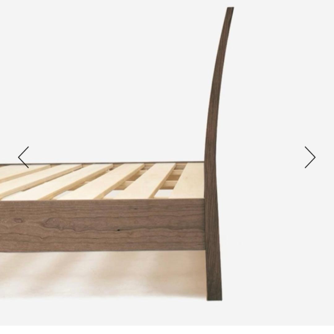 アクタス　ACTUS ベッド　ダブルベッド　マットレス付き