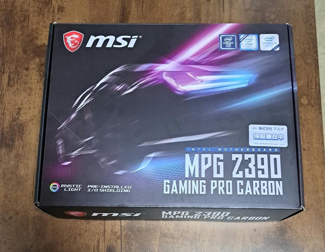 マザーボード MSI MPG Z390 GAMING PRO CARBON
