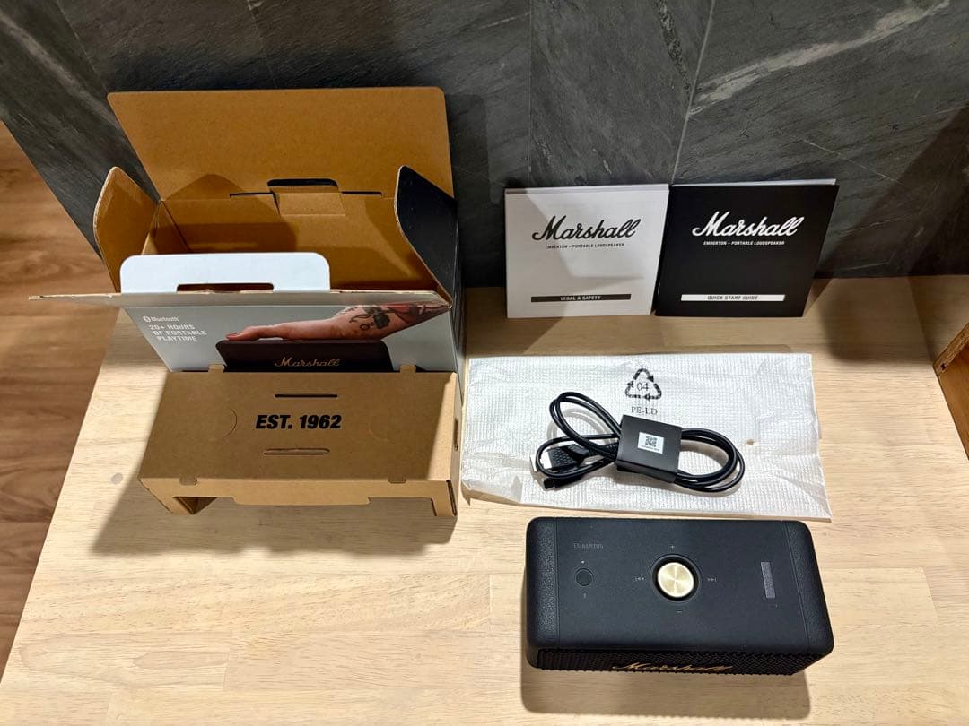 極美品★Marshall Emberton Ⅰ★ワイヤレススピーカー マーシャル