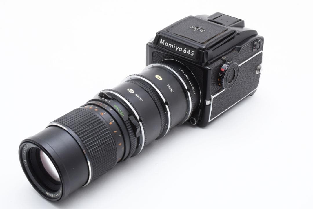 ★極美品★マミヤM645 1000S150mmf4プリズムファインダー#1054