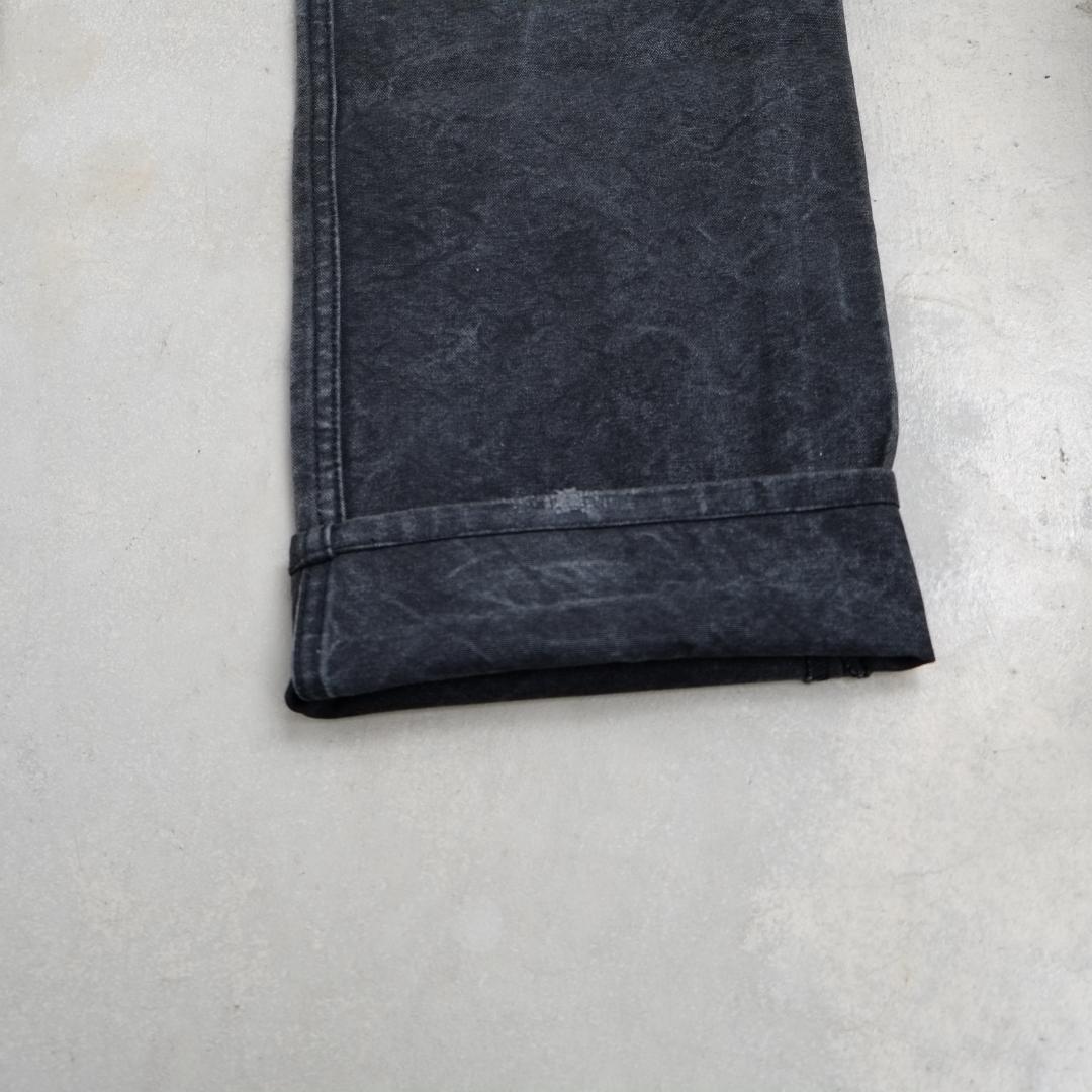 JUNYA WATANABE MAN 顔料染め ブラックデニム S フェード感