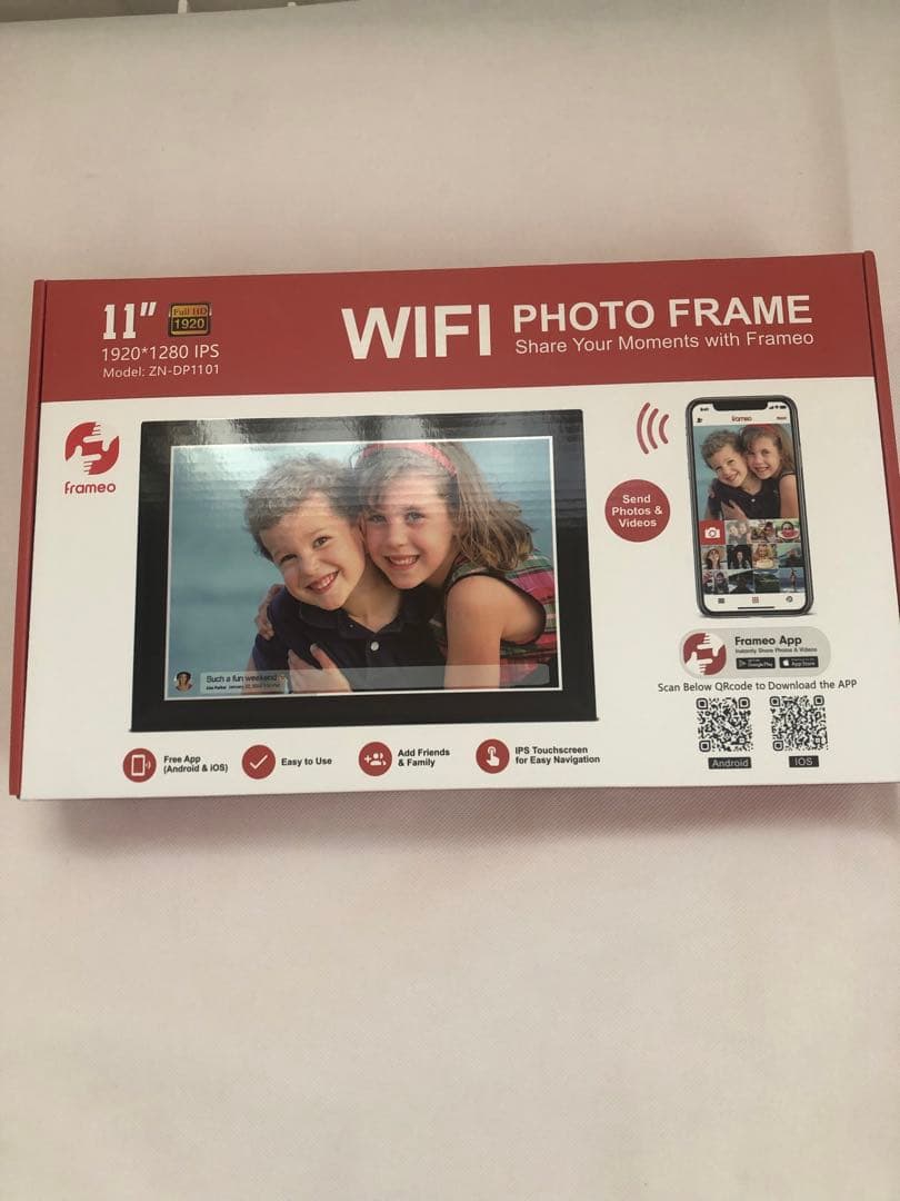 10.5インチスマートWiFiデジタルフォトフレーム タッチスクリーン64GB