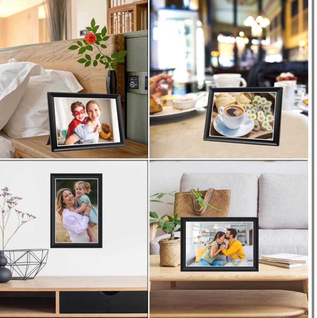 10.5インチスマートWiFiデジタルフォトフレーム タッチスクリーン64GB