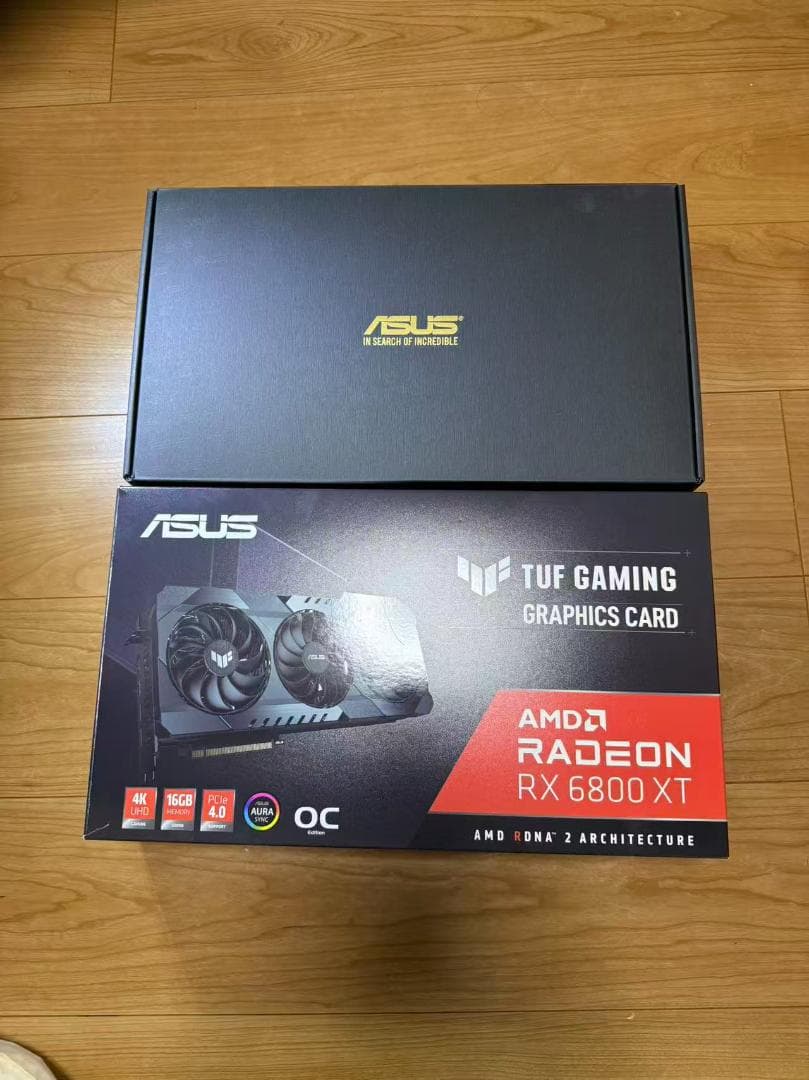 【新品同様】ASUS TUF-RX6800XT-O16G-GAMING