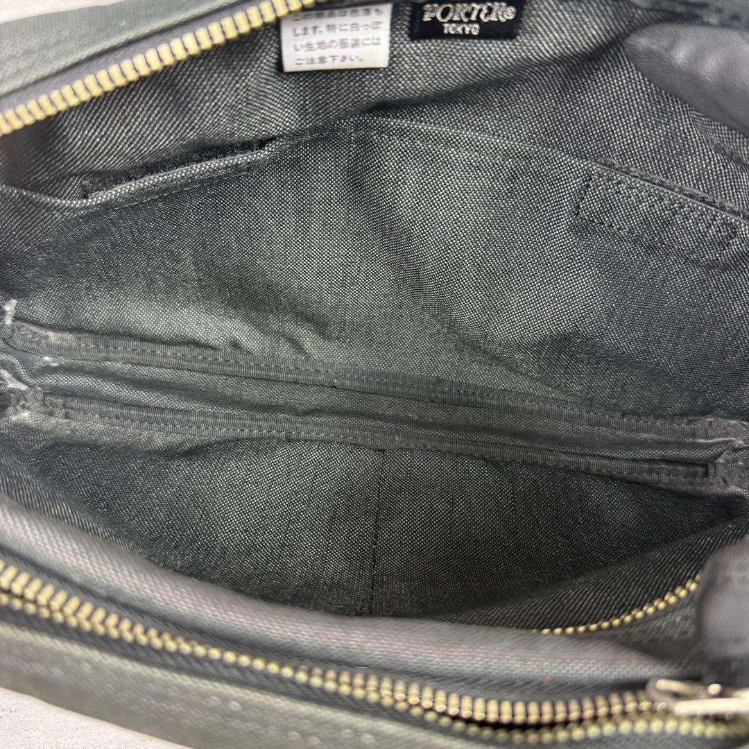 PORTER ショルダーバッグ 黒 キャンバス 日本製 吉田カバン