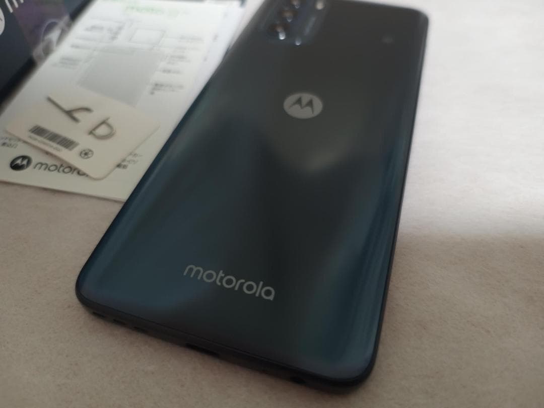 Motorola moto g52j 5G / SIMフリー 指紋認証不可