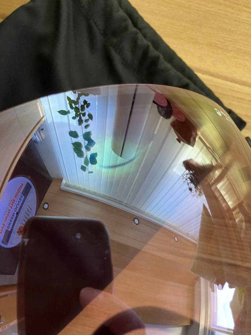 ⚠️中古SWANS ROVOゴーグル lens中央に傷あります クリア換レンズ付