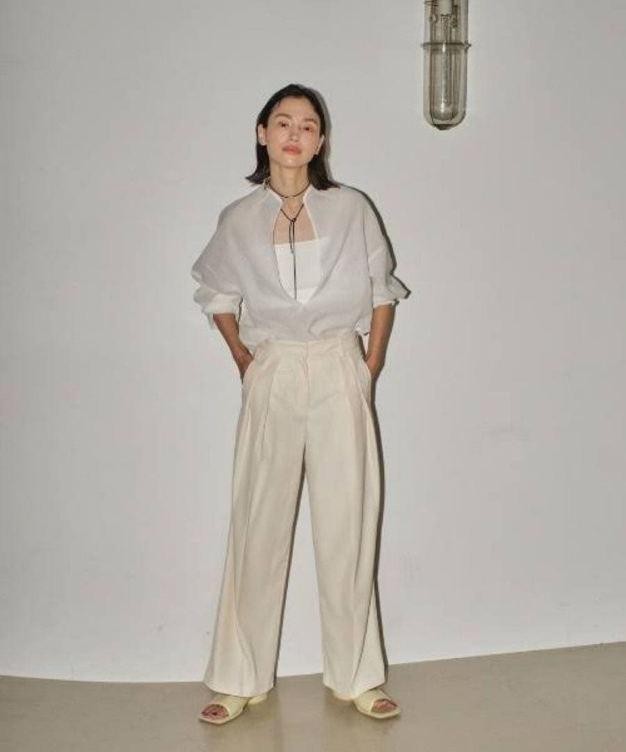 お値下げ済　Slub Slit Shirts / F