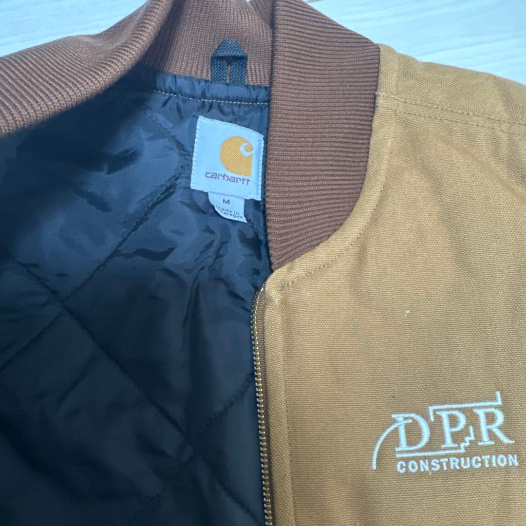 Carhartt 　タッグベスト　ブラウン　M