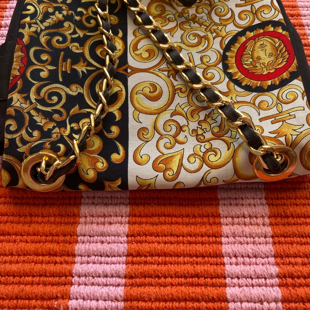 M*様 VERSACE ショルダーバッグ ゴールド ブラック　メデューサ