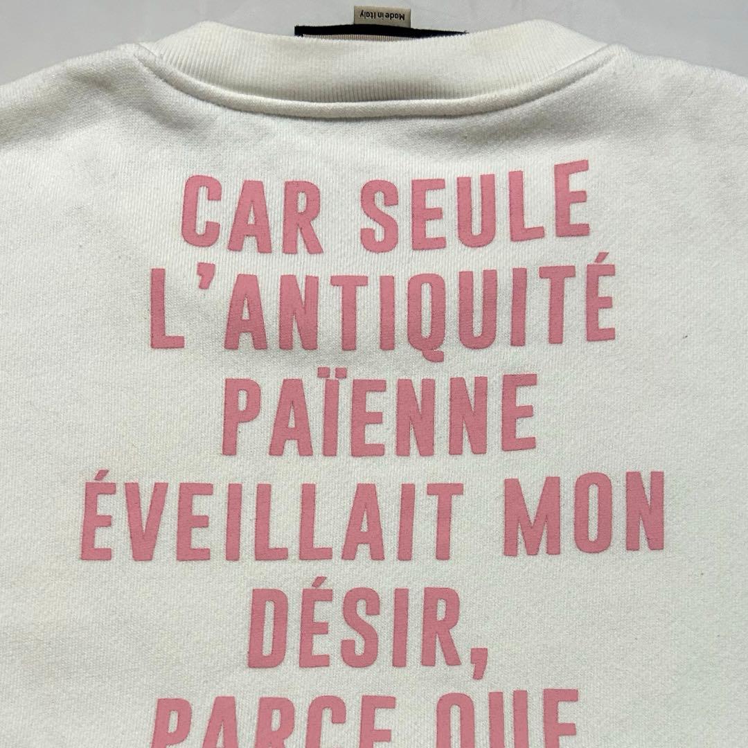 【美品】GUCCI JEAN HARLOW スウェットM 白 ピンク 正規品