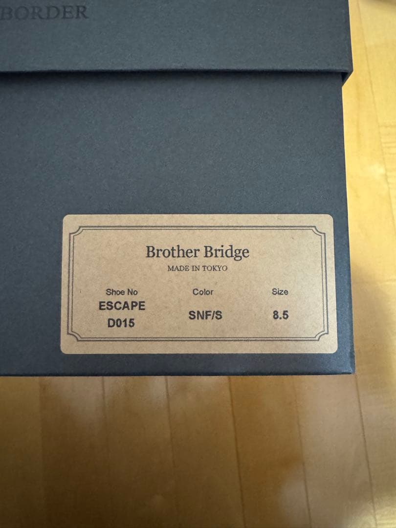 靴 BROTHER BRIDGE ESCAPE Snuff Suede