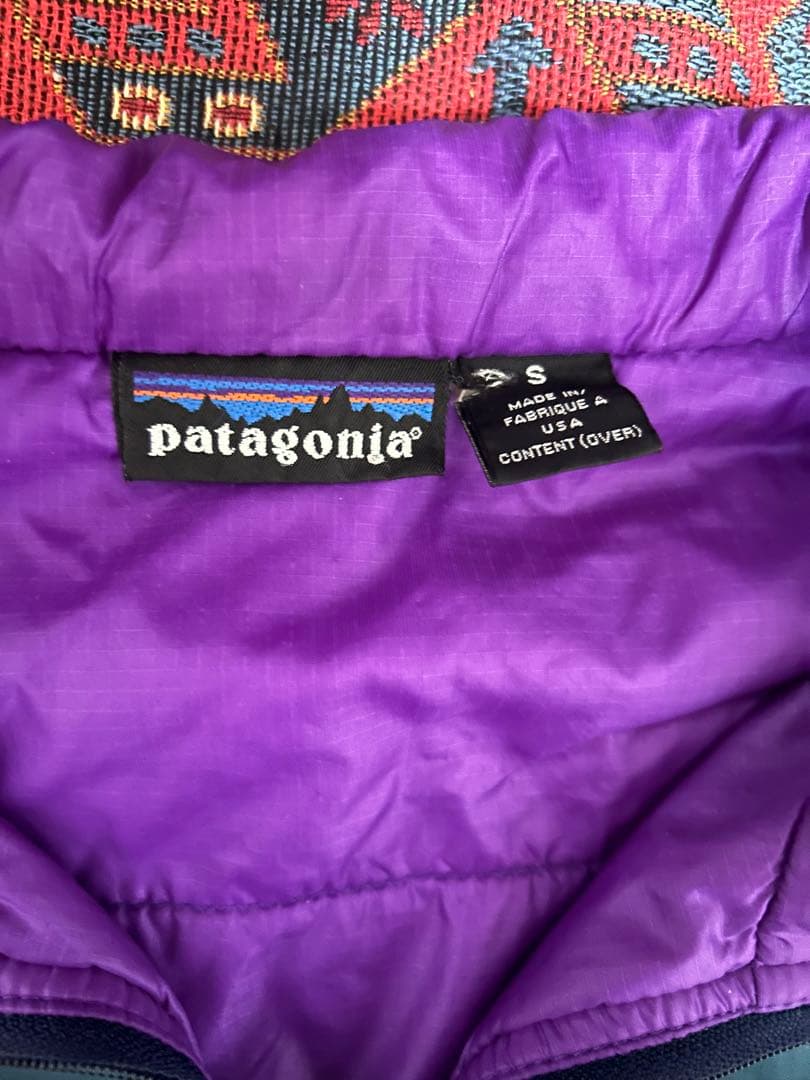 ト*ン様 patagonia パタゴニア　パフボール Sサイズ　雪なし　95年製