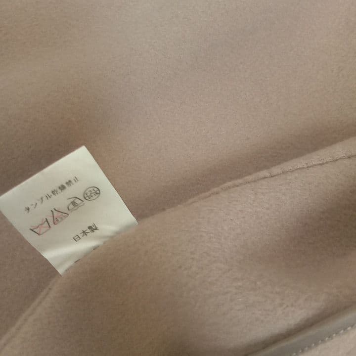 【匿名】大きいサイズカシミヤ100%ロングコートベージュダブル★バーバリー