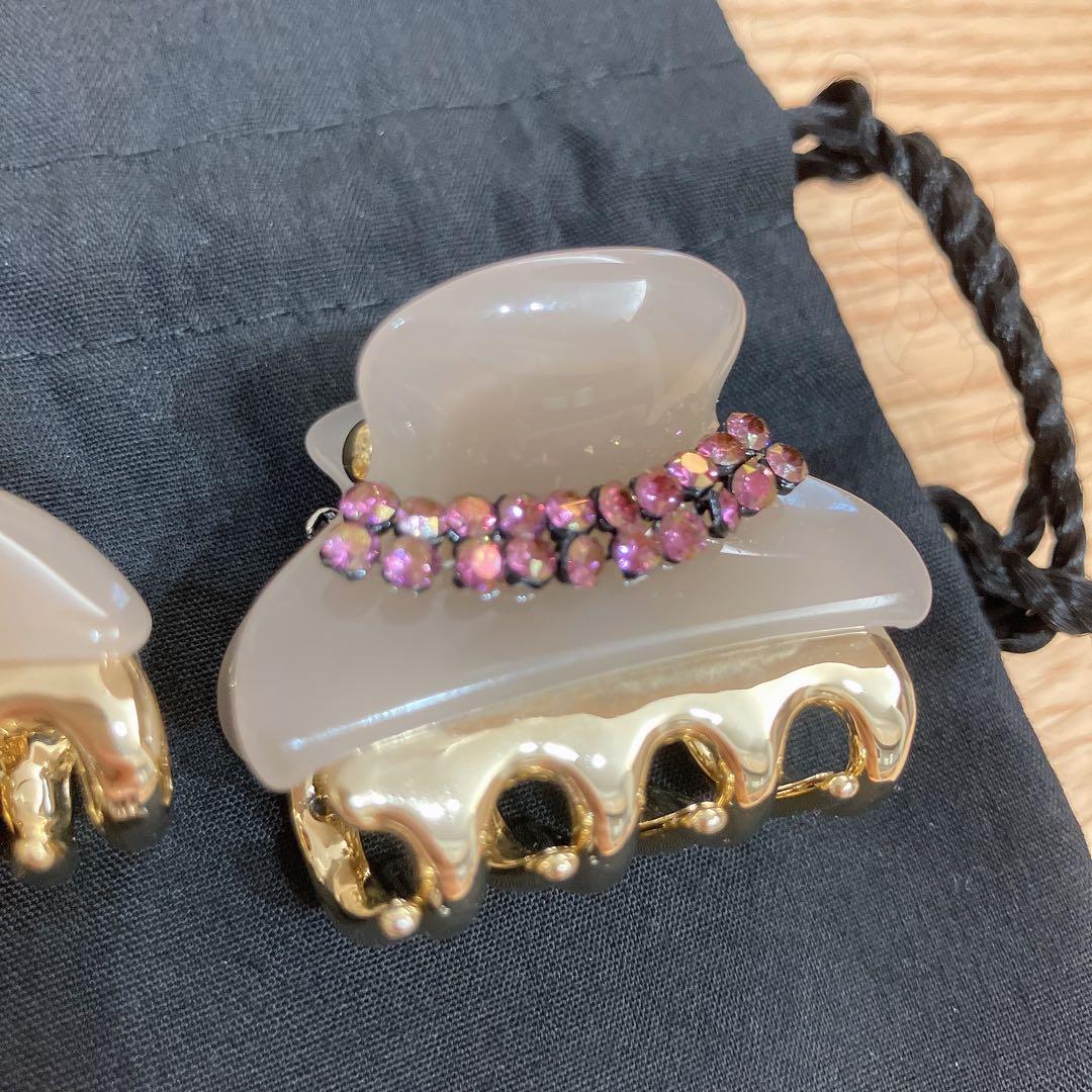 アッカ　クリスタルメッシュ　クリップ　セット