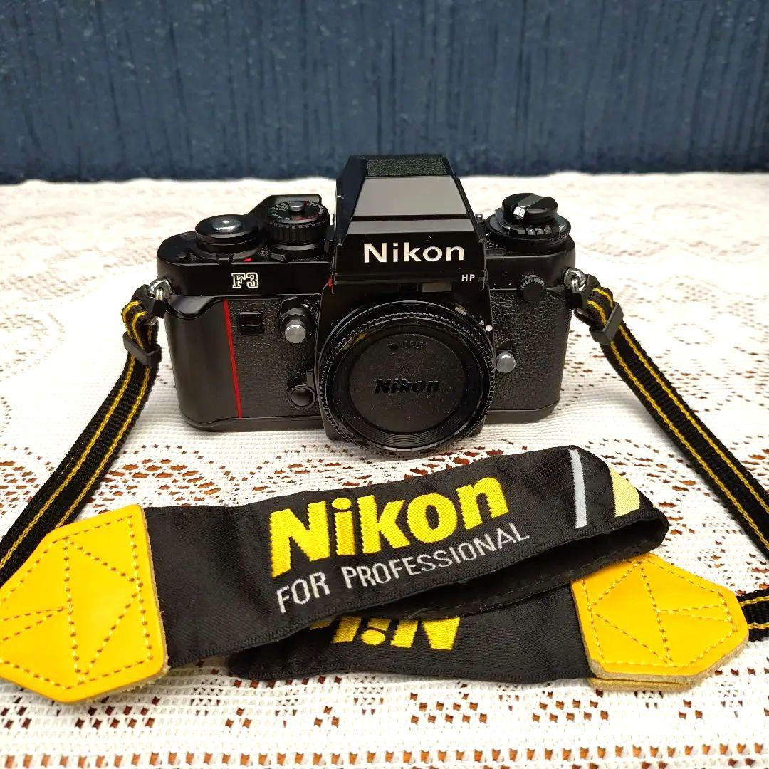 Nikon F3 HP 後期モデル・DW-3（ウエストレベルファインダー）付き