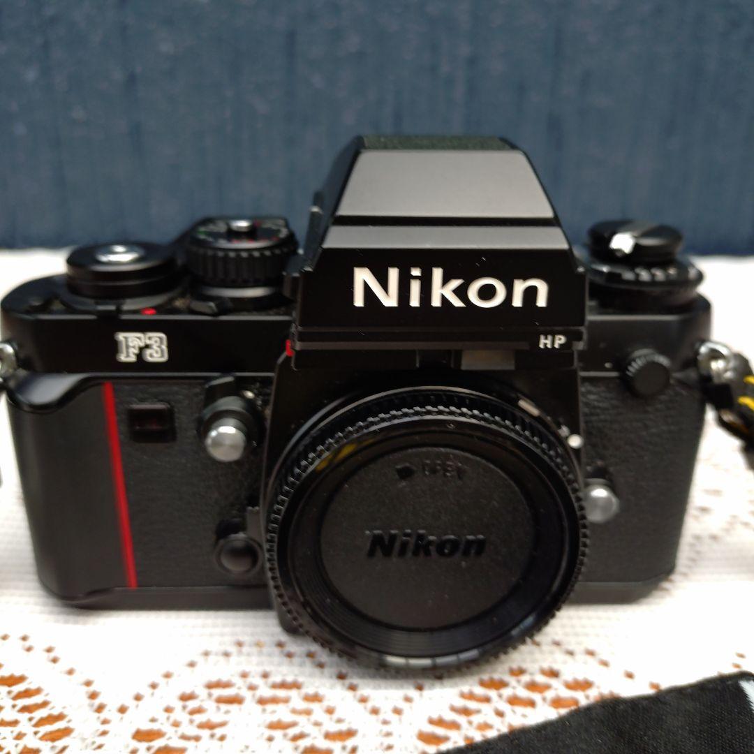 Nikon F3 HP 後期モデル・DW-3（ウエストレベルファインダー）付き