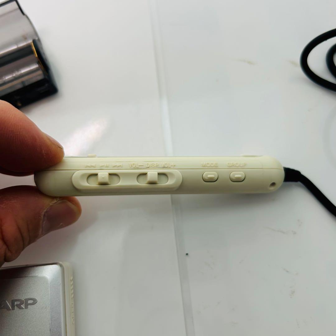 動作確認済み SHARP MDプレイヤー MD-DS33-S