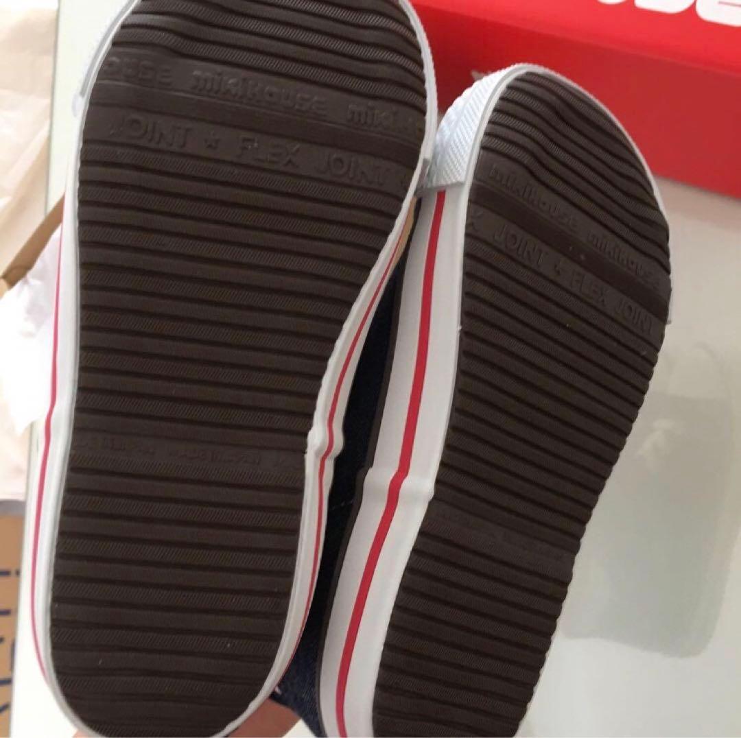 ミキハウス　スニーカー19cm新品箱付き