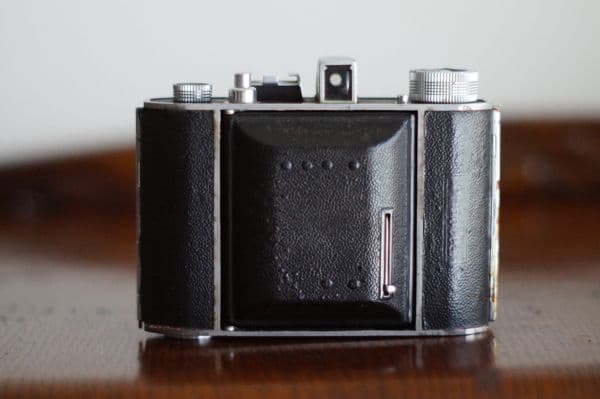 ミノルタ　セミP　 蛇腹　フィルム　カメラ　ケース付き