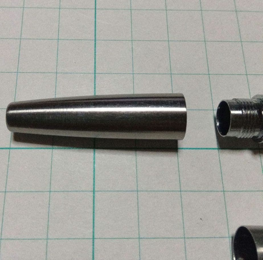 PILOT　ミュー『 μ 』万年筆 シルバー　付属品無　中古品