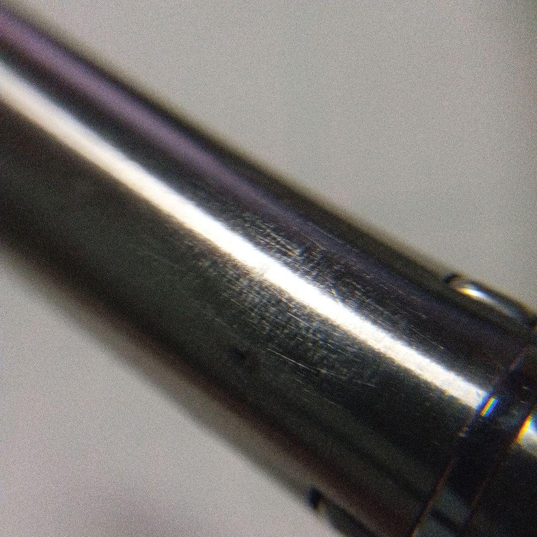 PILOT　ミュー『 μ 』万年筆 シルバー　付属品無　中古品