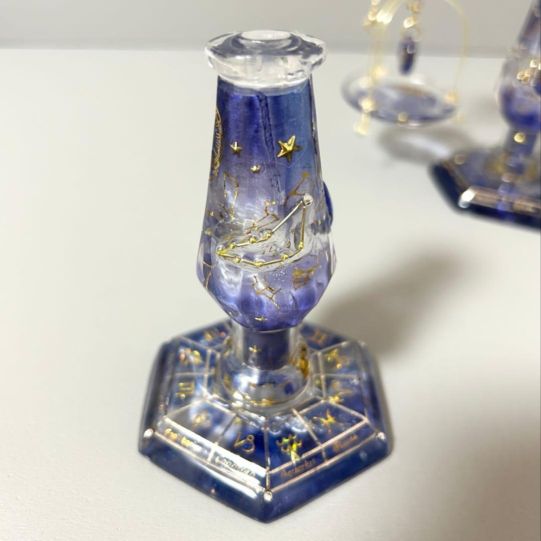 山羊座さんのための星座の天秤　アクセサリー付き　持ち運びok組み立て式天秤