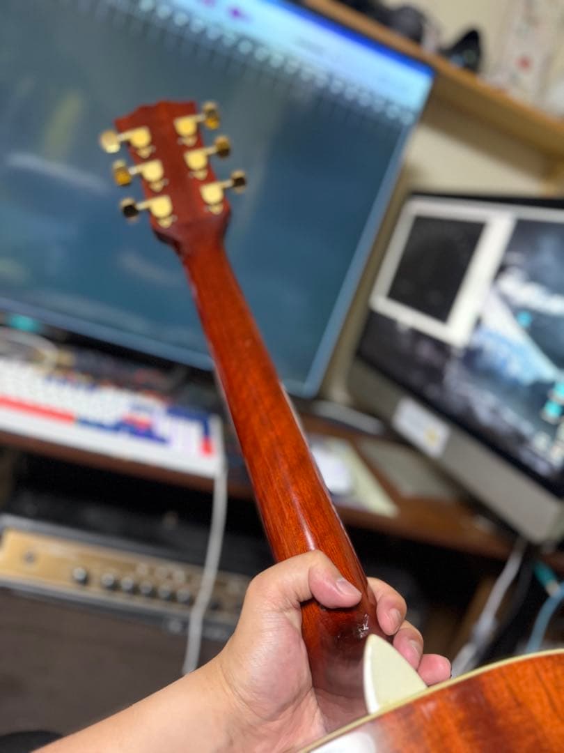 Gibson J-45 リヘッド個体？　良材