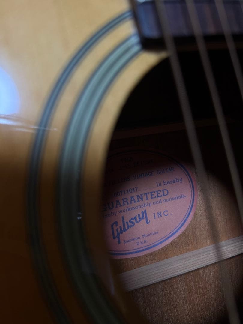 Gibson J-45 リヘッド個体？　良材