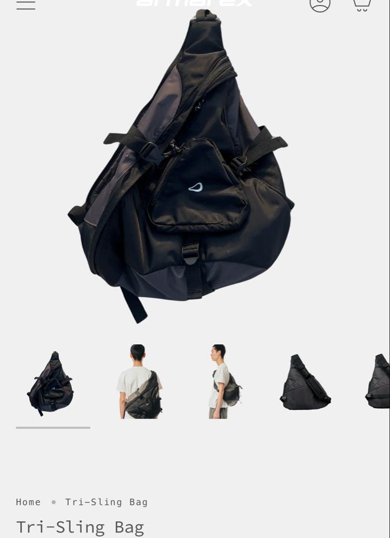 Armarex Tri-Sling Bag ブラック
