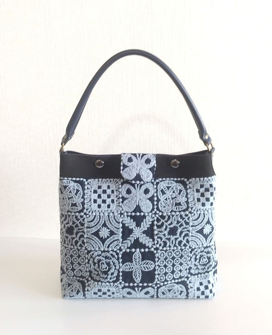 ミナペルホネン フォレストタイル ♡ トートバッグ / ハンドメイド