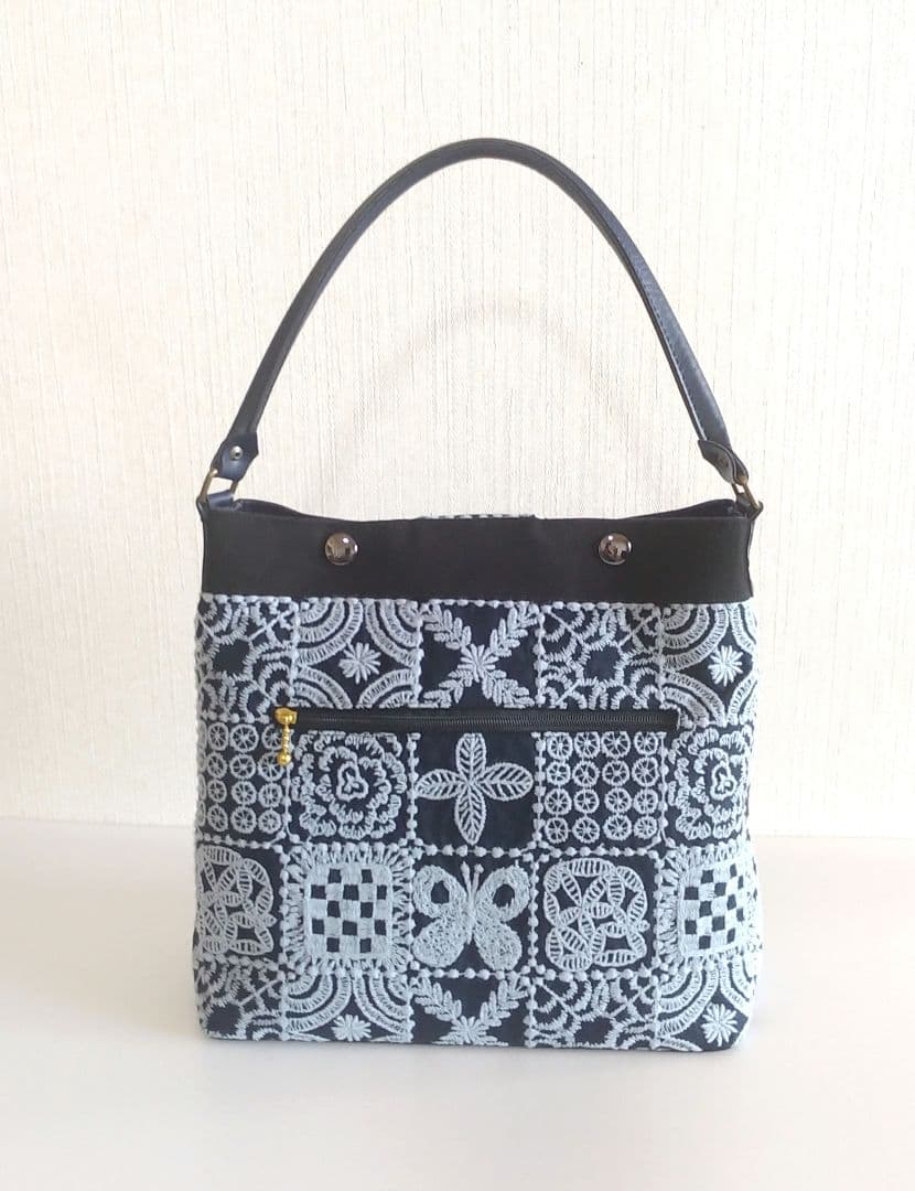 ミナペルホネン フォレストタイル ♡ トートバッグ / ハンドメイド