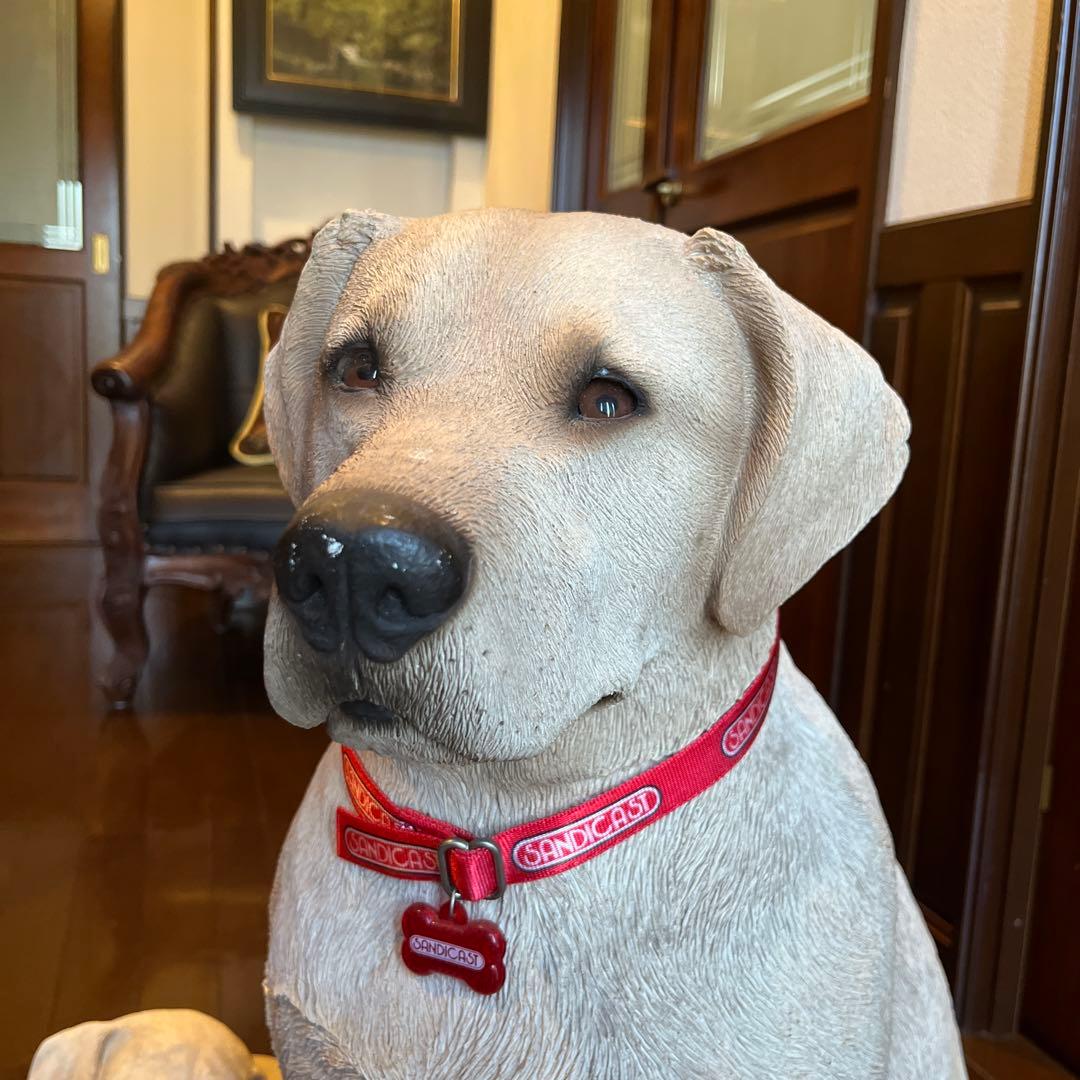 USAサンディキャスト社製置物　ラブラドールデンリトリバーL L リアルサイズ