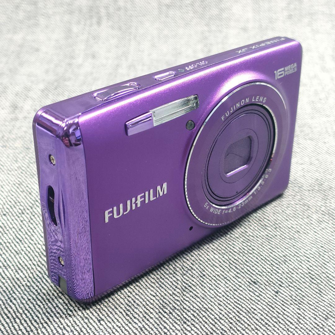 超美品 FUJIFILM FinePix JX700 パープル 富士フイルム