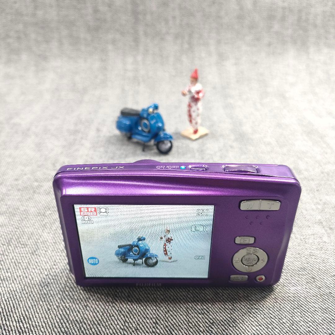 超美品 FUJIFILM FinePix JX700 パープル 富士フイルム